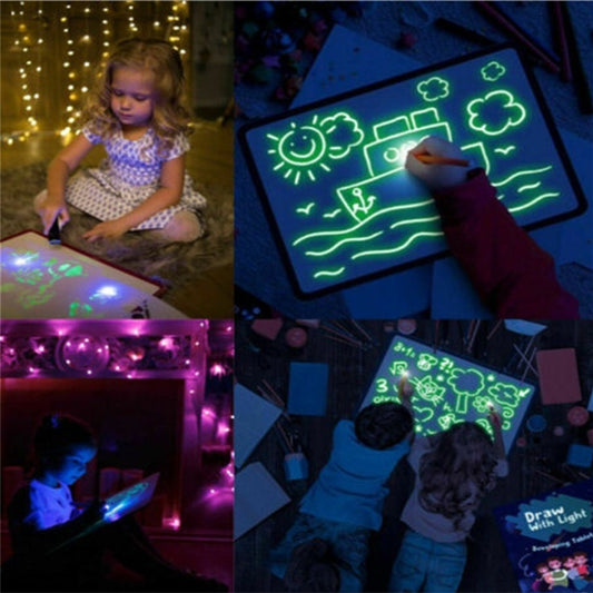 3D Magic Light-Up Drawing Pad