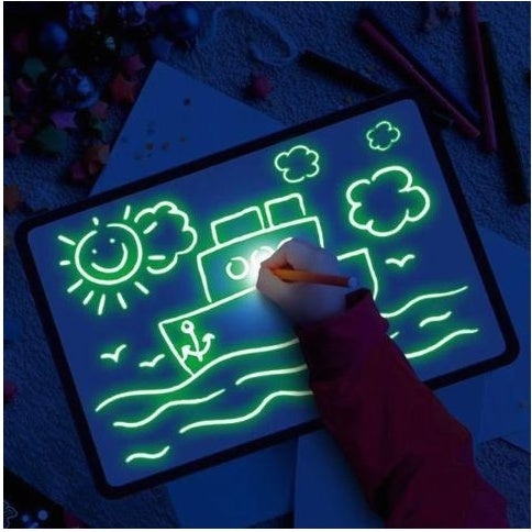 3D Magic Light-Up Drawing Pad